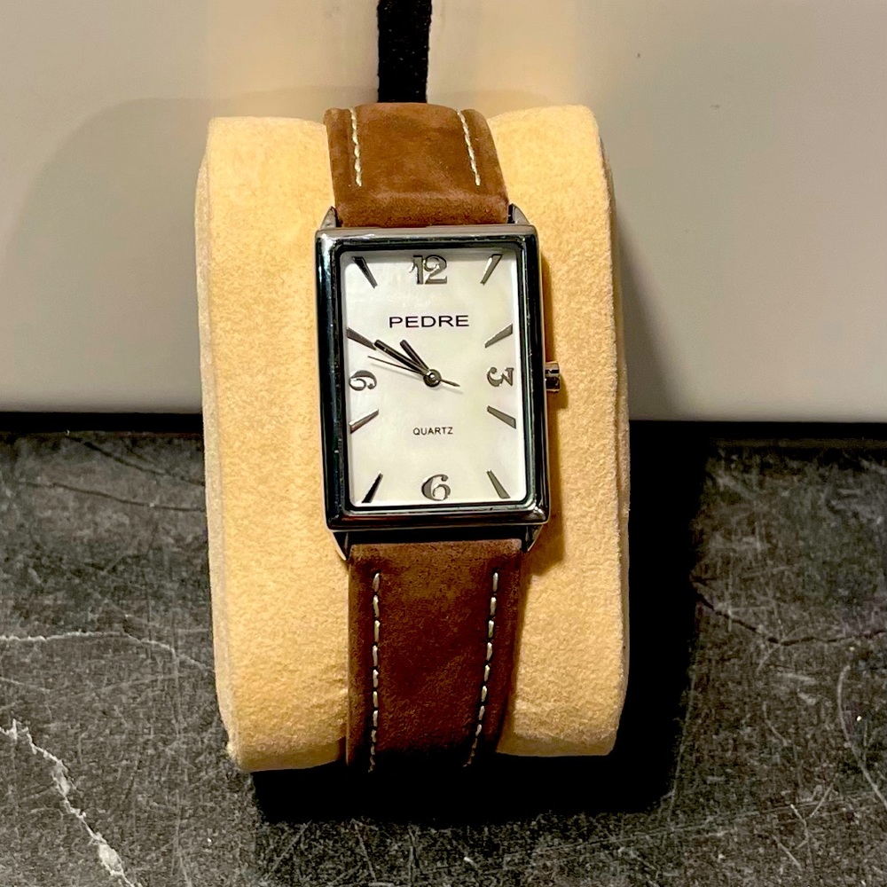 SALE!!! 2 for 30 Ladies Pedre Leather Band Watch- NWOT- New Battery (22)